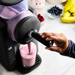 A Photo Of Nutricook Frost Ice Cream Maker, Sorbet and Milkshake Machine, 1.8L, 6 Modes, 7 Textures - Black - NC-FRS330BK