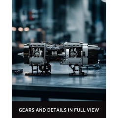 A Photo Of Nifeliz Turbofan Engine Building Set - 2216 Pieces - NF10317