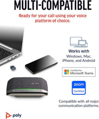 A Photo Of Poly Sync 20+ USB-C/A Portable Bluetooth Speakerphone - 772D1AA