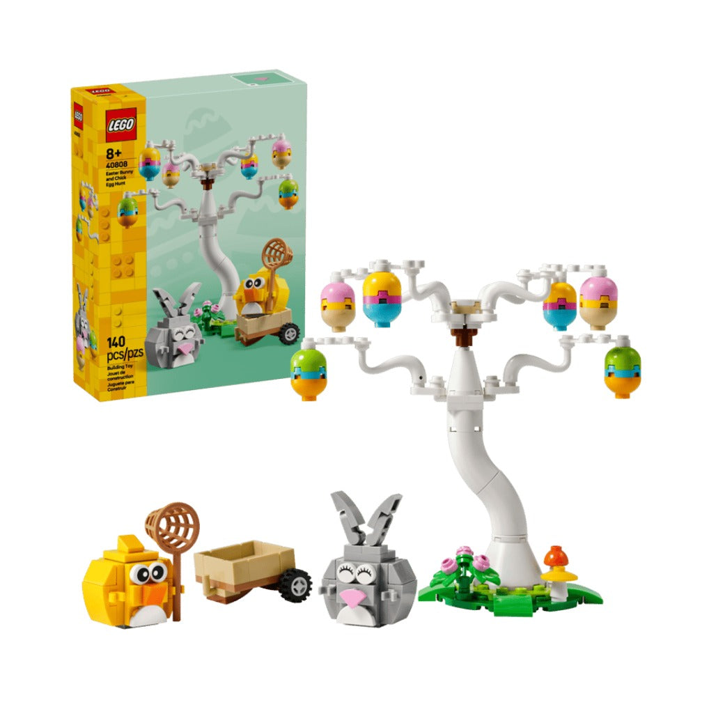 A Photo Of LEGO Easter Bunny and Chick Egg Hunt - 140 Pieces - 40808