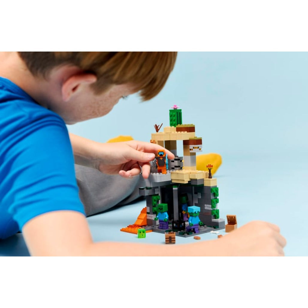 A Photo Of LEGO Zombie Dungeon - 284 Pieces - 21587