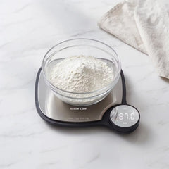 A Photo Of Green Lion Digital Kitchen Scale, 5 kg/11 lbs Max Capacity, Mutli-Unit Support - Silver