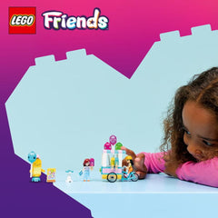 A Photo Of LEGO Ice Cream & Balloon Stand - 107 Pieces - 42692