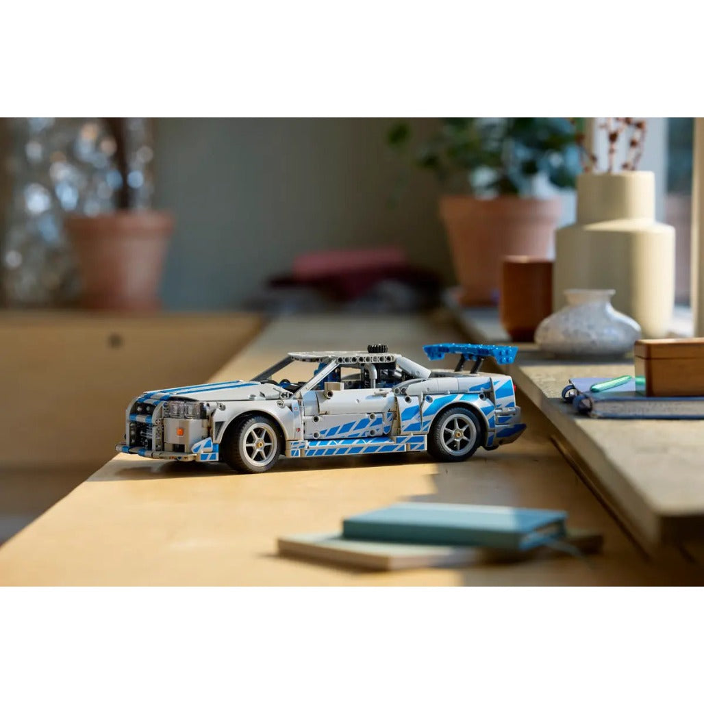 A Photo Of LEGO Technic 2 Fast 2 Furious Nissan Skyline GT-R (R34) Car 1410 Pieces - 42210
