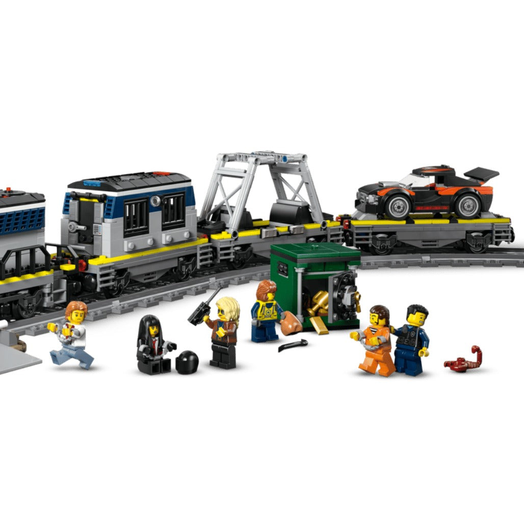 A Photo Of LEGO Police Train Heist - 1313 Pieces - 60508