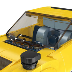 A Photo Of Mould King Italian Bull Miura Car Model Building Toy Set - 321 Pieces - 27039