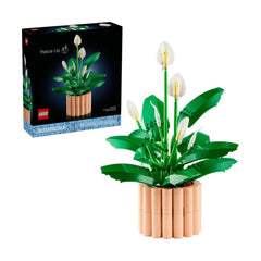 A Photo Of LEGO Peace Lily - 474 Pieces - 11504