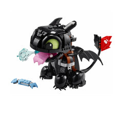 A Photo Of LEGO Icons How to Train Your Dragon: Toothless 784 Pieces - 10375