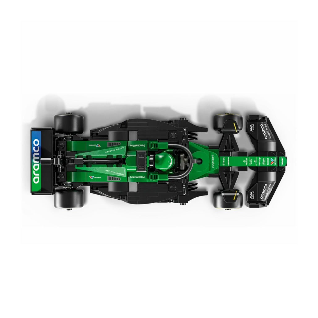 A Photo Of LEGO Aston Martin Aramco F1® AMR24 Race Car 269 Pieces - 77245