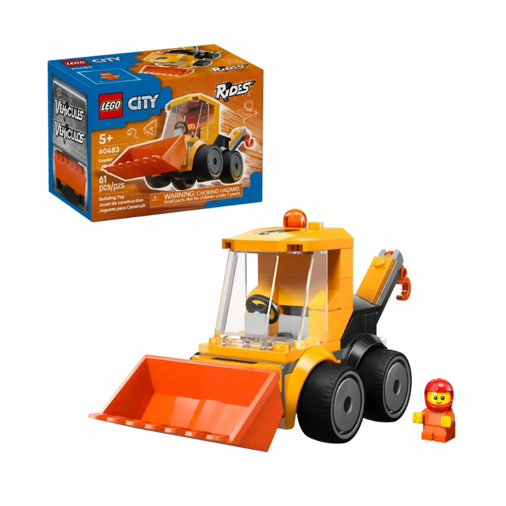 A Photo Of LEGO City Rides – Construction Loader 61 Pieces - 60483