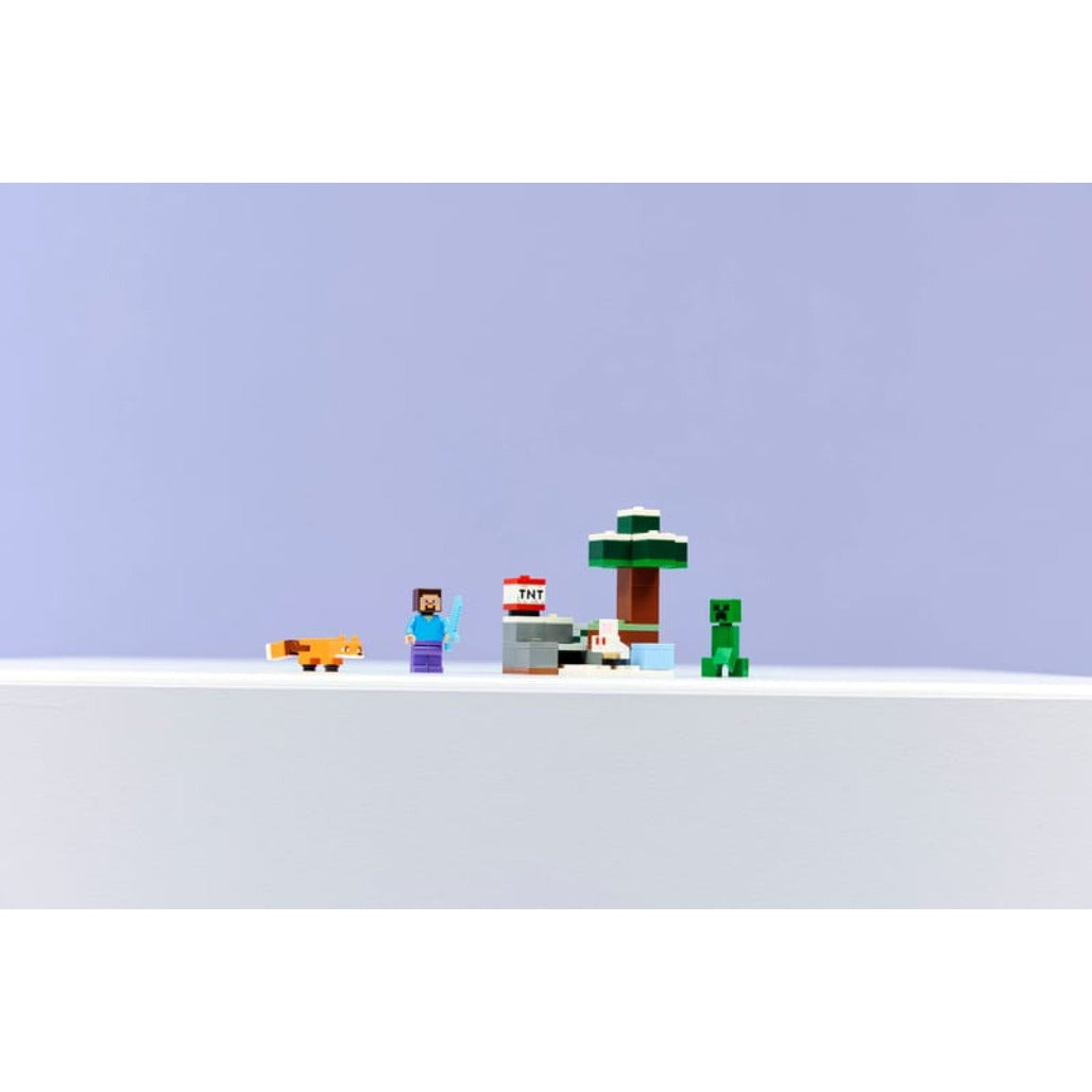 A Photo Of LEGO Steve's Taiga Adventure - 79 Pieces - 21583