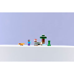 A Photo Of LEGO Steve's Taiga Adventure - 79 Pieces - 21583