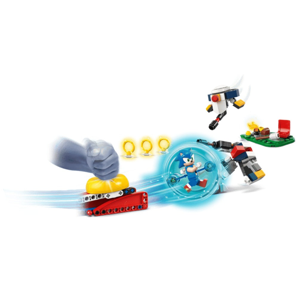 A Photo Of LEGO Sonic's Campfire Clash - 177 Pieces - 77001