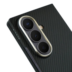A Photo Of A-Case Kavar Aramid Fiber Case For Samsung Galaxy Z Fold 8 Ultra - Black