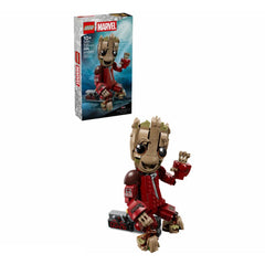 A Photo Of LEGO Marvel Ravager Jumpsuit Groot 604 Pieces - 76341