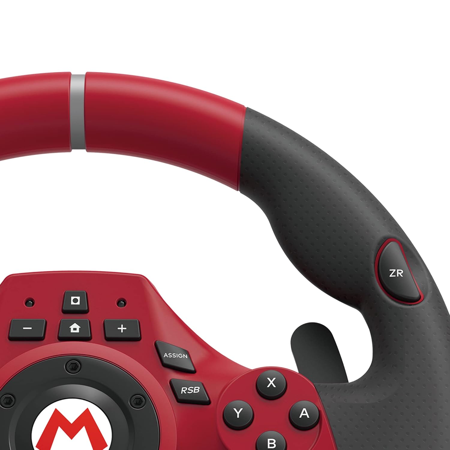A Photo Of Hori Nintendo Switch Mario Kart Racing Wheel Pro Deluxe