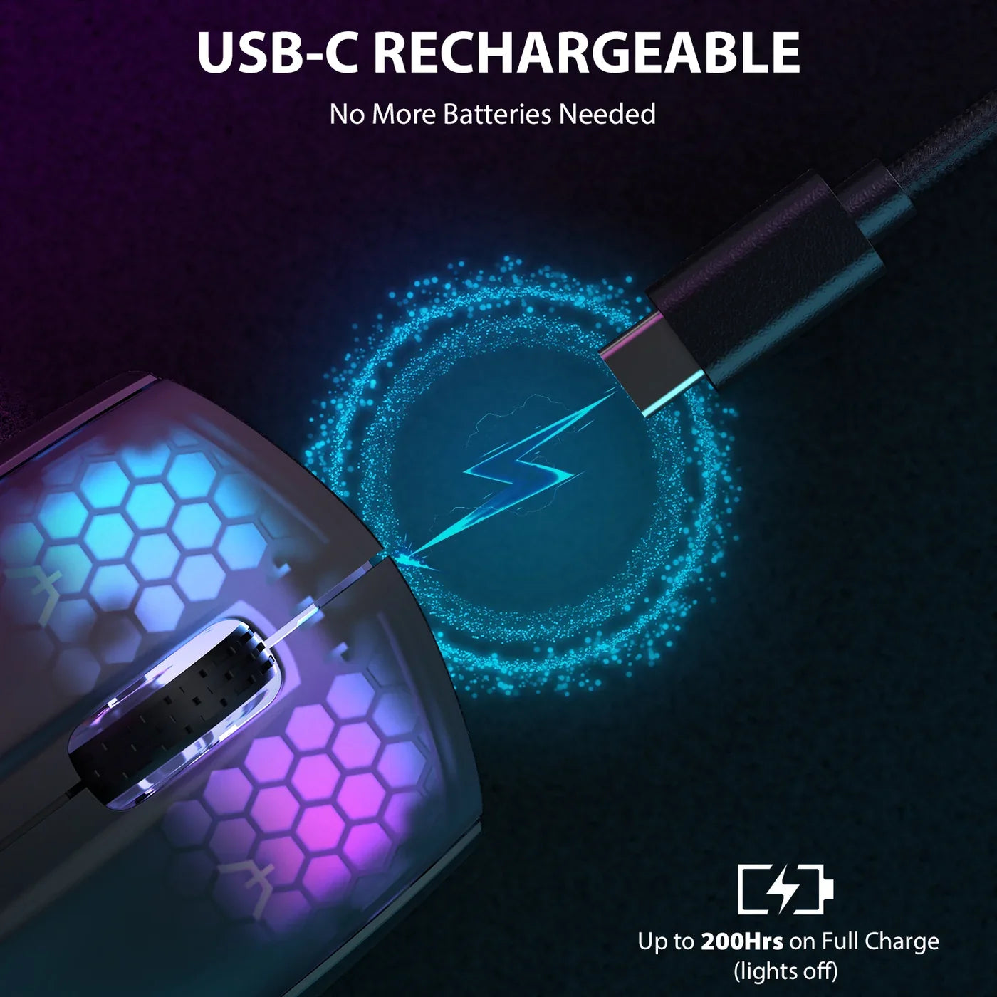 A Photo Of ATTACK SHARK X5 Wireless Gaming Mouse