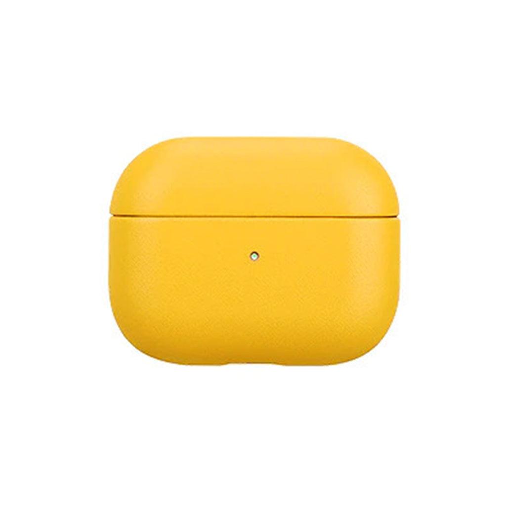 A Photo Of K-Doo LuxCraft premium leather case full coverage design delicate protective cover for AirPods Pro