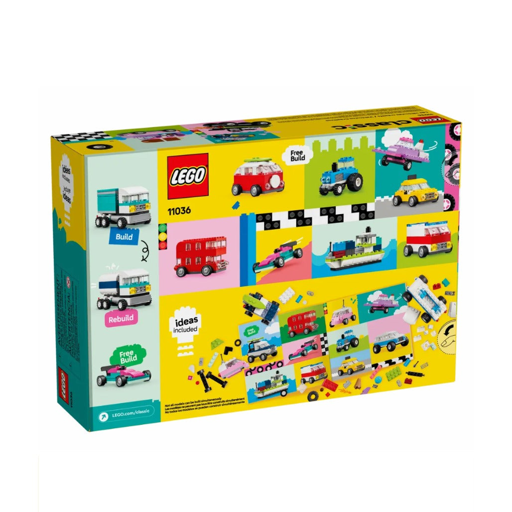 A Photo Of LEGO Classic Creative Vehicles 900 Pieces - 11036