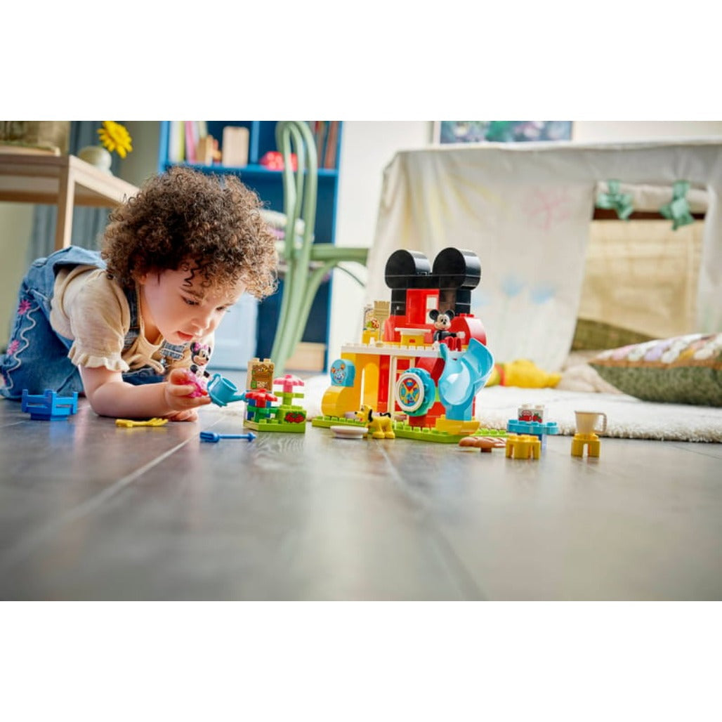 A Photo Of LEGO Mickey Mouse Clubhouse with Minnie & Pluto - 87 Pieces - 10465