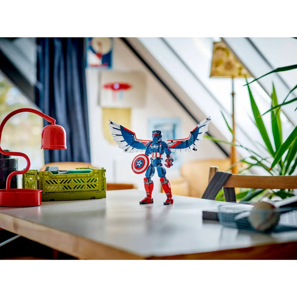 A Photo Of LEGO Marvel New Captain America Construction Figure 359 Pieces - 76296