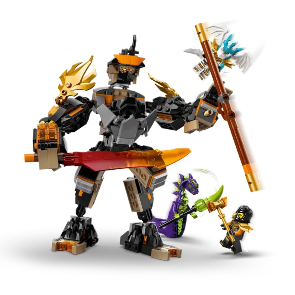 A Photo Of LEGO Ninjago Cole's Mission Mech & Dragon Zane 364 Pieces - 71854