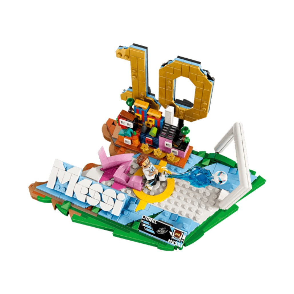 A Photo Of LEGO Lionel Messi - Soccer Highlights - 43011 - 500 Pieces
