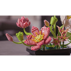 A Photo Of Nifeliz Lotus Building Set - 506 Pieces - NF10334