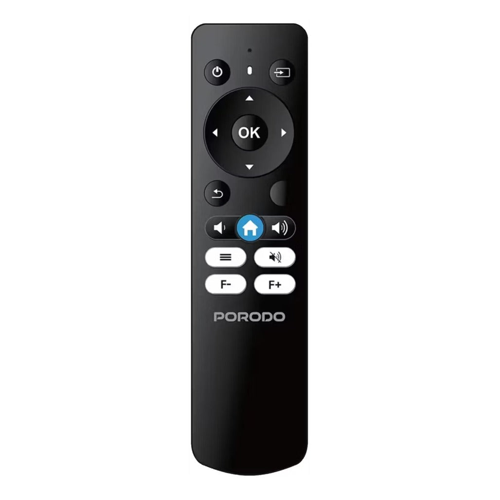A Photo Of Porodo Portable Air Projector PDLFSTH1PGY - Android 13, Full HD, Gray