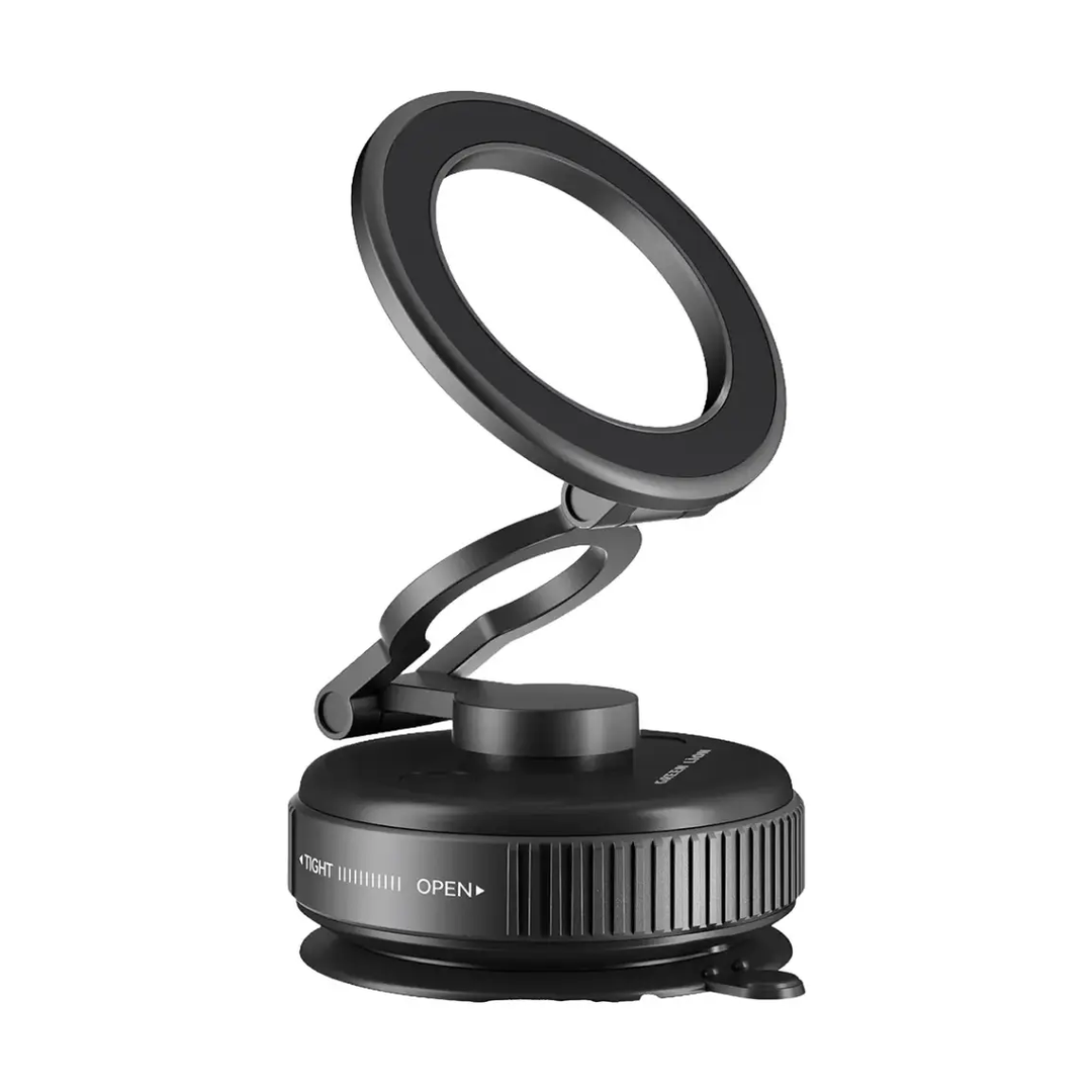 A Photo Of Green Lion GX-40 MagSafe Suction Phone Holder - Black