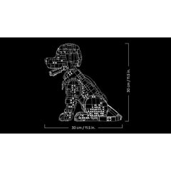 A Photo Of LEGO Icons Golden Retriever Puppy 2102 Pieces - 11384