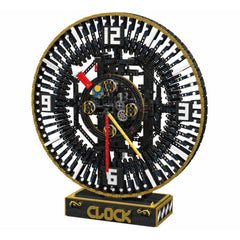 A Photo Of Mould King Motorized Mechanical Gear Clock Building Toy Set - 3675 Pieces - 10160