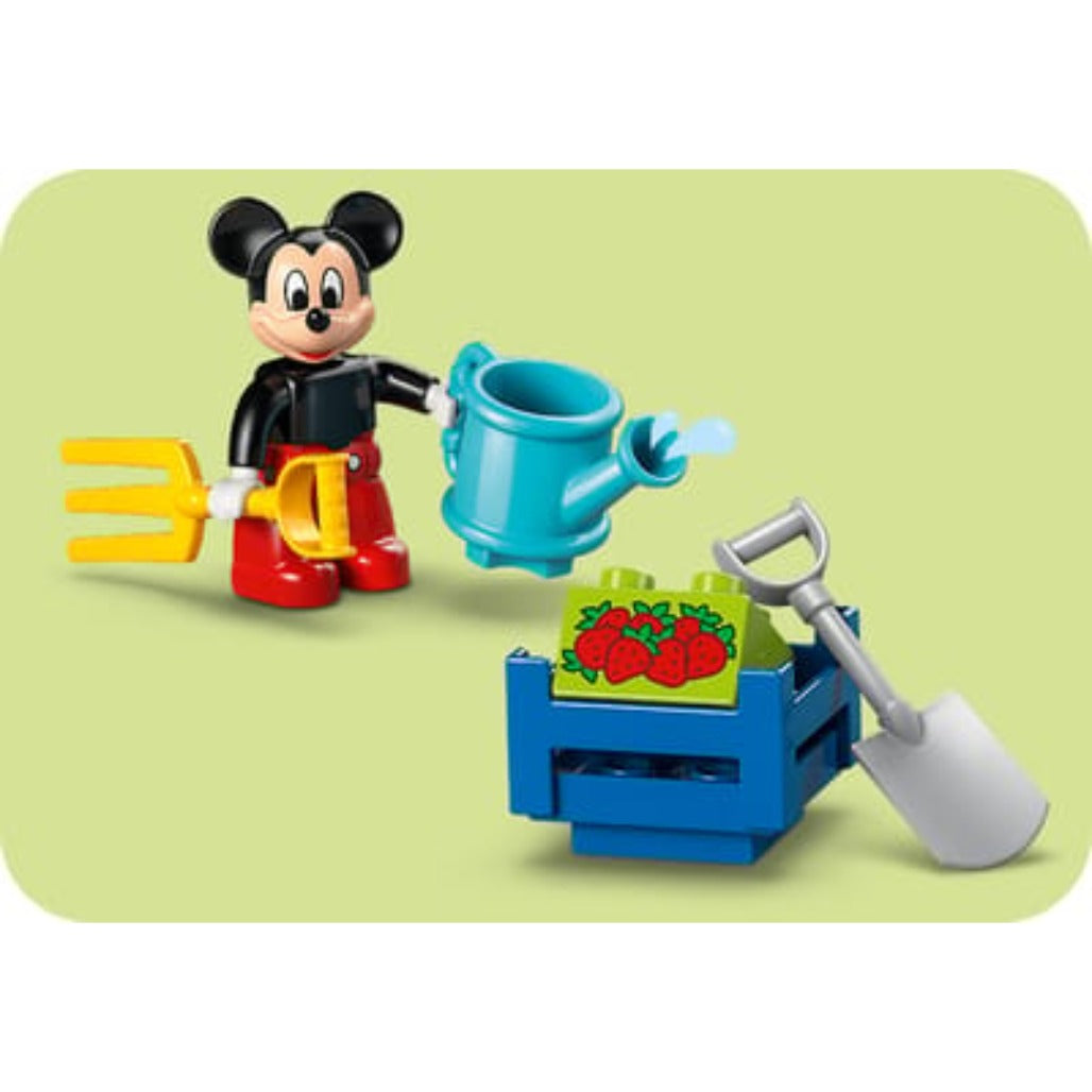 A Photo Of LEGO Mickey Mouse Clubhouse with Minnie & Pluto - 87 Pieces - 10465