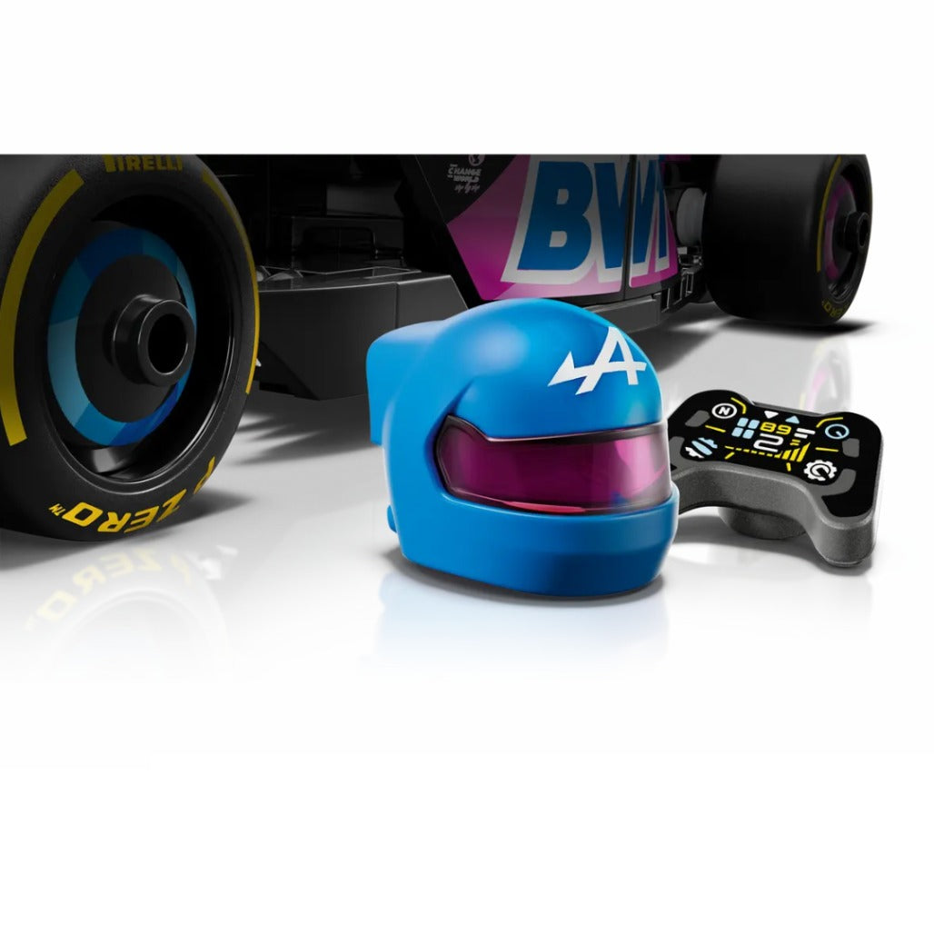 A Photo Of LEGO BWT Alpine F1® Team A524 Race Car 258 Pieces - 77248