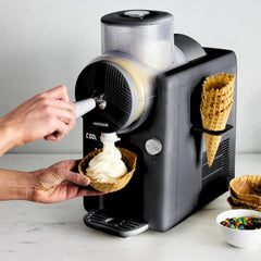 A Photo Of Nutricook Frost Ice Cream Maker, Sorbet and Milkshake Machine, 1.8L, 6 Modes, 7 Textures - Black - NC-FRS330BK