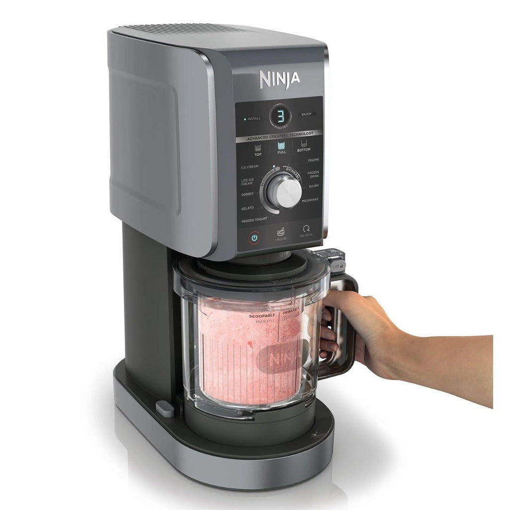 A Photo Of Ninja CREAMi Deluxe Ice Cream Maker, Treats and Frozen