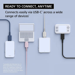 A Photo Of Sony USB-C® Wired In-ear Headphones - IER-EX15C