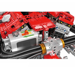 A Photo Of Mould King Motorized Italian Supercar V12 Engine Building Toy Set - 3472 Pieces - 10169