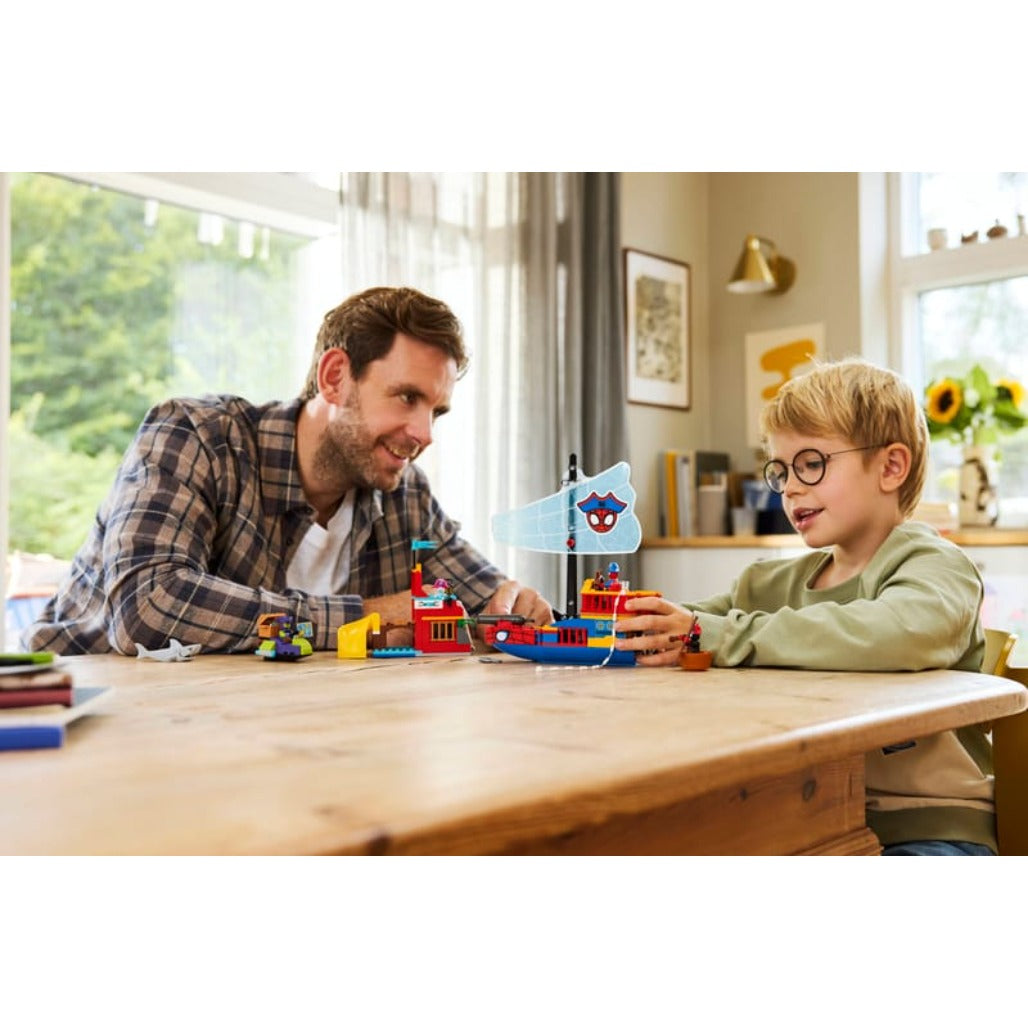 A Photo Of LEGO Team Spidey Pirate Ship - 201 Pieces - 11208