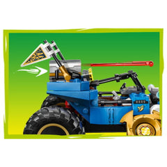 A Photo Of LEGO Jay's Transforming Car - 387 Pieces - 71856