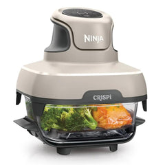 A Photo Of Ninja Crispi 4 in 1 Portable Glass Air Fryer 3.8L 1700w - Stone