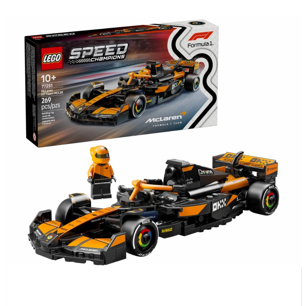A Photo Of LEGO McLaren F1® Team MCL38 Race Car 269 Pieces - 77251