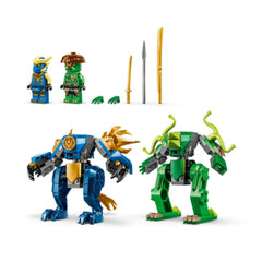 A Photo Of LEGO Jay's Dragon Mech Fight - 107 Pieces - 71853