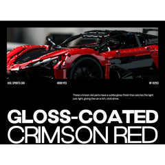 A Photo Of Nifeliz ASIL Sports Car Building Set - 4099 Pieces - NF10293