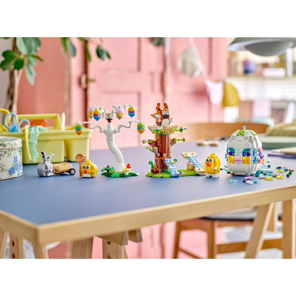 A Photo Of LEGO Easter Bunny and Chick Egg Hunt - 140 Pieces - 40808