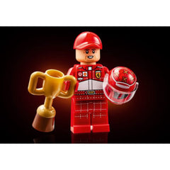 A Photo Of LEGO Ferrari F2004 & Michael Schumacher - 735 Pieces - 11375