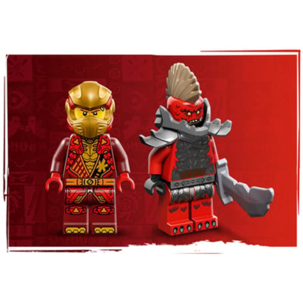 A Photo Of LEGO Kai's Dragon Spinjitzu Spinner - 54 Pieces - 71823