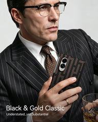 A Photo Of Raptic Aramid Skin Pro Slim Magnetic Case for Galaxy Z Fold8/Z Fold8 Ultra - Grid Valor