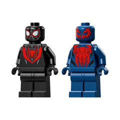 A Photo Of LEGO Marvel Miles Morales Mech vs. Spider-Man 2099 - 135 Pieces - 76337