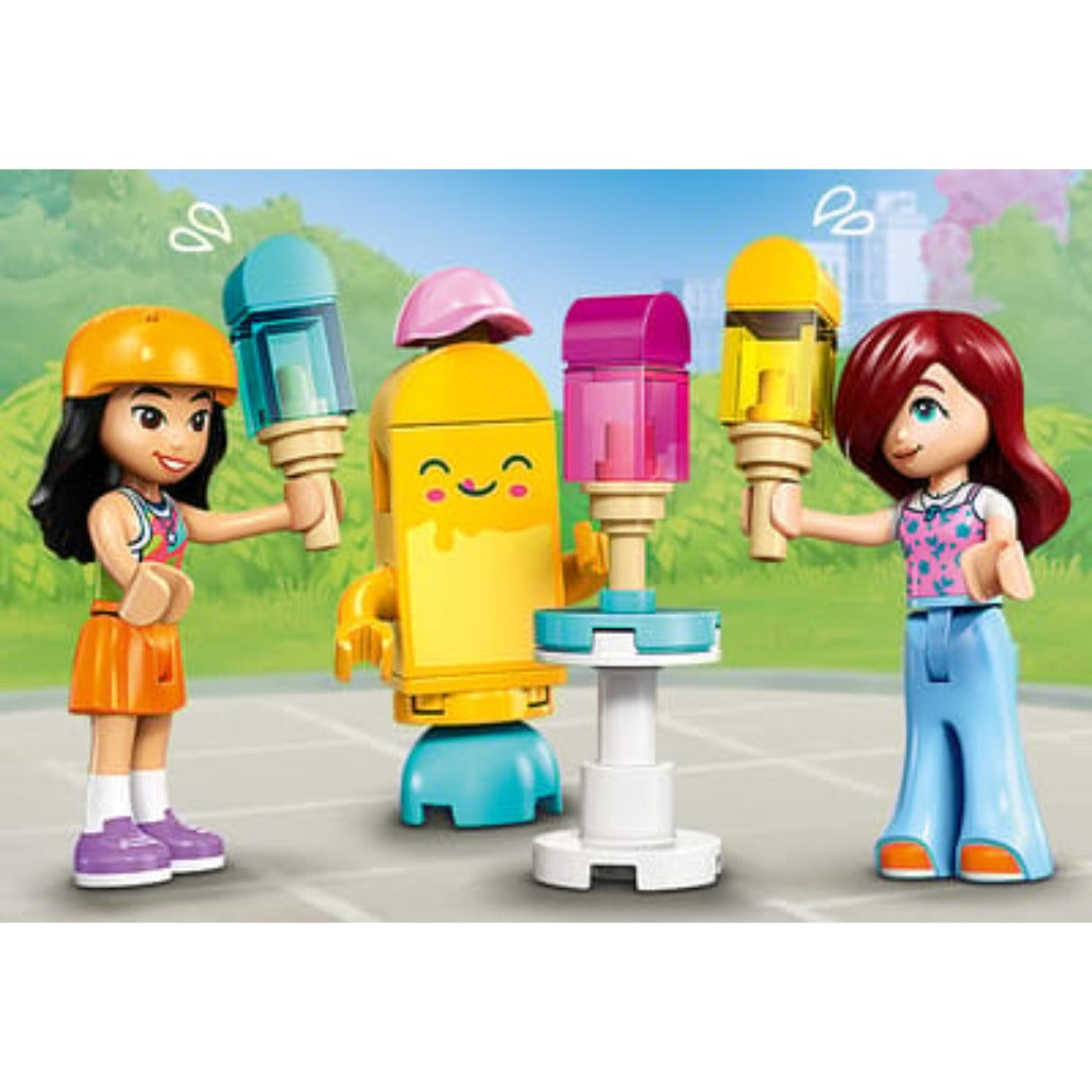 A Photo Of LEGO Ice Cream & Balloon Stand - 107 Pieces - 42692
